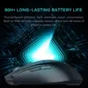 Thunderobot ML602 Wireless Gaming Maus PAW3395 26000DPI 650IPS 64G Leichtes symmetrisches Formular Trimode für Laptop -PC -Spieler 240419