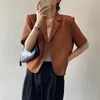 MEXZT Blazers Women S4Xl Elegant Solid Suit Jackets Office Lady Korean Short Sleeve Single Breasted Casual Blazer Coat 240417