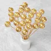 Decorative Flowers Chocolate Cup Bouquet Decoration Flower Packaging Balls Round Holder Support Bulk Gifts