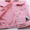 6 Colors Fashion Denim Vest Female Spring Autumn Sleeveless Wild Tops Short Jacket Women 4XL Jean Waistcoat 240415