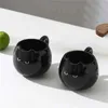 Tassen 1 Katze geformte Keramikbecher Creative Cup 380ml/13oz Kaffee und Getränke Cup J240428