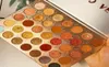 35 Farben braun orange mattes pearlescent glitzer pailletten lidschatten pigment lidschatten make -up Palette Kosmetik Whole3942286