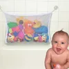 Juguetes para baños de bebé para niños bolsas de malla de baño juguetes para niños bolsas ordenadas con neta de baño para bebés almacenamiento de juguetes taza de succión bolsita para bañeras