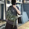 Школьные сумки тактическая техническая техника панк хип -хоп мешок для кросс -сад мужчина женщин многофункциональный съемный водонепроницаемый одно плечо