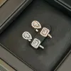 Les anneaux de créateurs se déplacent uno avec diamant mutil style 5 6 7 8 pour les femmes de mariage bijou avec boîte