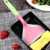 Ustensiles larges spatules Turners pour le tamagoyaki japonais Couleur assortie en silicone Pancakes Pancakes à pelle