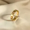 Promise of Love Design Sense Ring Minimalist Couple Ring That Not Lose Paired with Closed Word with carrtiraa original rings