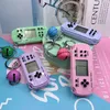 Retro Game Electronic Game Console Built-in 26 Games Video Game Handheld Game Players Toys Christmas Kids Gifts with Keychain