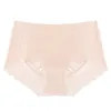 Culotte de femmes sexy glacée de glace d'été ultra-mince respirable semes sonneries sous-vêtements couleurs unie à la taille basse lingerie