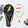 1 SET LALLOY TENNISC RACKET с сумкой ParentChild Sports Game Toys для детей -подростков, играющих на открытом воздухе на желтый пляж 240411