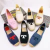 Top Summer Beach Shoe Espadrilles Fisherman Womens Man Designer Shoers Slippers Factory Flat Slide Luxury Low Robe Casual Outdoor Shoes Yoga Dhgate Dance Tazz Shoe