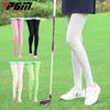 PGM 10 kleur hoge elasticiteit sokken vrouwen golfkleding zonnebrandcrème ijs zijden vrouwelijke leggings broek tennis/badminton outdoor kous 240412