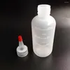 Lagringsflaskor 10st pressar dispensering med röda spetskapslar och mätsalladsås dispenserspressning container 120 ml