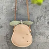 Mignon petit sac à bandoulière Coin Purse Mini Pu Leather Handbags Gifts for Kids Messenger Crossbody Bags Girls 240425