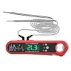 Digital Food Thermometer Küchensonden Thermometer Fleisch BBQ Thermometer Dual Sonde Design wasserdichte Kochwerkzeuge 240415