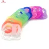 50pcs Clear Food Grade BPA Free Silicone Baby Pacifier Chain Clip Nipple Holder Rings Dummy Attache Sucette For Mam Nuk Button 240416