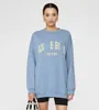 Sweatshirt Bing Neues Produkt Frauen Designer Baumwoll losen Pullover Jumper Klassiker heißer Buchstaben Sticker Drucken runden Hals lässig vielseitig viel Mode Hoodie Pullover Top Top