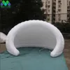 wholesale Party Disco inflatable half igloo tent air dome luna for advertising white silvery stage marquee