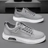 2024 Casual Shoes White Black Dark Brown Green Grey Mens Business Shoes Breattable Sports Sneakers Size39-44 GAI