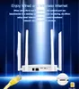 KuWFi 4G LTE CPE Router 150Ms Wireless Home 3G SIM Wifi RJ45 WAN LAN Modem Support 10 Devices 240424