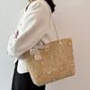 Women Bag Lace Woven Lady Korea Giappone Small Fresh Fashion Borse Book Flower Cashy Big 240423