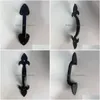 Handles & Pulls Manufacturers Supply Simple Wooden Door Cast Iron Handle Support Customization Drop Delivery Home Garden Building Supp Dhs4A