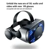 VRG Pro 3D Virtual Reality Urządzenia VR Zestaw słuchawkowy Viar Gogle Helass Smart do telefonu Smartfony Kontrolery Przeglądarka 240424