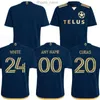 2024 2025 Koszulki piłkarskie Vancouver Whitecaps Home Away Men Kids Pełne zestawy fani gracz Wersja 24 25 koszula piłkarska Tajlandia Jakość