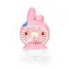 Tragbare persönliche kleine Schreibtisch -Fan -Mini -Fans USB -Batterie Cinnamoroll Kuromi meine Melodie Sommerkühlungsprodukte