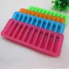 Tools Creative Silicone Ice Cube Tray Mold Finger 10 Grid Chocolate Mold Tray For Water Bottle Ice Cream Pudding Maker Mold Bar Kitche