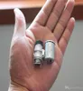 Zilver 60x 2 LED Mini Pocket Microscope vergroter Juwelier Loupe Loupes vergrootders hoge kwaliteit 6009471