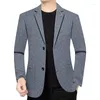 Erkekler Erkekler Lüks Siyah Blazers Ceketler Sonbahar Adam Formal Wear Business Casual Suit Counts Kaliteli Erkek Giyim 4x