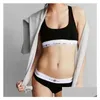 BRAS SIDY KOLOR KOLORY JOGA BRA Slim Fit Sports Fitness Kamizelka Y Westowanie oddychające bielizny bielizny Upuść Ubrania Kobiety OTLP7