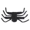 Sets Halloween Pet Costume Black Spider Cosplay Cosplay Costume Halloween Grappige verkleed voor Cat Small Medium grote honden Pet Accessoires