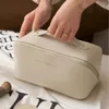 INS PUメイクアップオーガナイザーベーゲットジッパー枕カバー