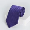 Bow Ties Men Solid Color Tie dżentelmeni kombinezon biznesowy Premium męski Jacquard Formal Twill Slim Slim na wesele