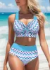 Set Summer New Halter Halter Bow Swimsuit Ladies Fashion Fashion Sexy Bikini Swimsuit Beach Bikini TwoPiece Set S5xl