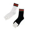 Mens Socks Luxury Designer Cotton For Men Women Red Green Letter Embroidery Black White Breathable Middle Tube Sock 2Pairs/Lot Drop De Otsri