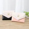 Wallets Women Short Wallet Candy Color Bow Knot Purse Fashion Girl