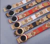 Ceinture de ceinture de créateurs ceintures pour femmes 4,0 cm ceintures de marque nouvelle marque méduse boucle bb ceintures en cuir authentiques homme et femme ceinture de ceinture de ceinture vendeur ceinture