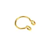 Nasenringe Stollen 2pcs D Fake Ring Hoop Septum Edelstahl Piercing Oreja Pircing Schmuck Drop Lieferung OTLTX