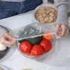 100 pezzi di alimenti usa e getta frigorifero alimenti per frutta che allunga gli avanzi protezione flam ciotole antipolvere tazze tazze