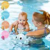 Baby Bad Spielzeug Baby Bad Spielzeug Sprühwasser Dusche Badespielzeug für Kinder Elektromwalwal Bad mit leichter Musik LED LEGS LICHTSPERTIGEN OOL BADETBUCH