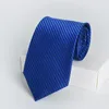 Bow Ties Men Solid Color Tie dżentelmeni kombinezon biznesowy Premium męski Jacquard Formal Twill Slim Slim na wesele