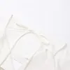 Vestes pour femmes Luxury Blazer Hollow Out Styleist Arrivel 2024 Spring and Automne Fashionable Shâle Style White Suit avec manches 3D