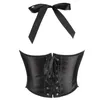 Tanques femininos Roupas femininas Underbust Corset Bustier Treinando Cincher Gothic Harajuku Corpo ROPA MUJER SAMPADOR