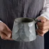 Muggar retro stil keramisk kaffemugg original handgjorda muggar porslin koppar kreativ unik gåva för vänner grossist 350 ml j240428