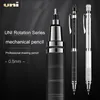 UNI Mechanical Pencil M5-1017 Metallhandshake Kuru Toga Bleikern Automatisch rotierende Nonstop Core Sketch Art Stationery 0,5 mm 240416