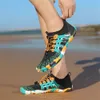 Hombres Mujeres zapatos de agua aguas arriba vadeo nadando descalzo cinco dedos zapatos aguas coloridas playa marea luz de zapatillas unisex 240416
