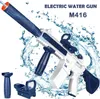 Gun Toys Electric Water Fun Toy M416 Super Automatic Water Gun Swom